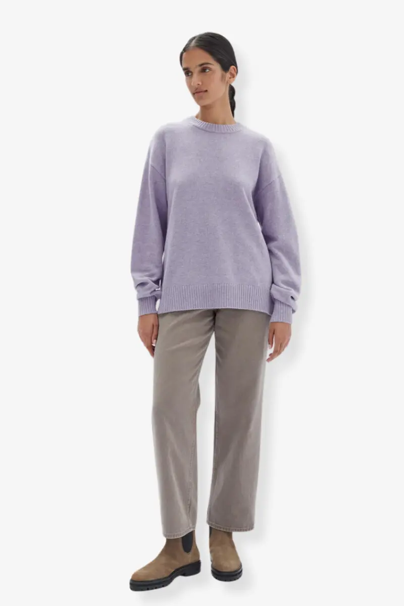 Assembly Label - Iris Knit - Jacaranda 1