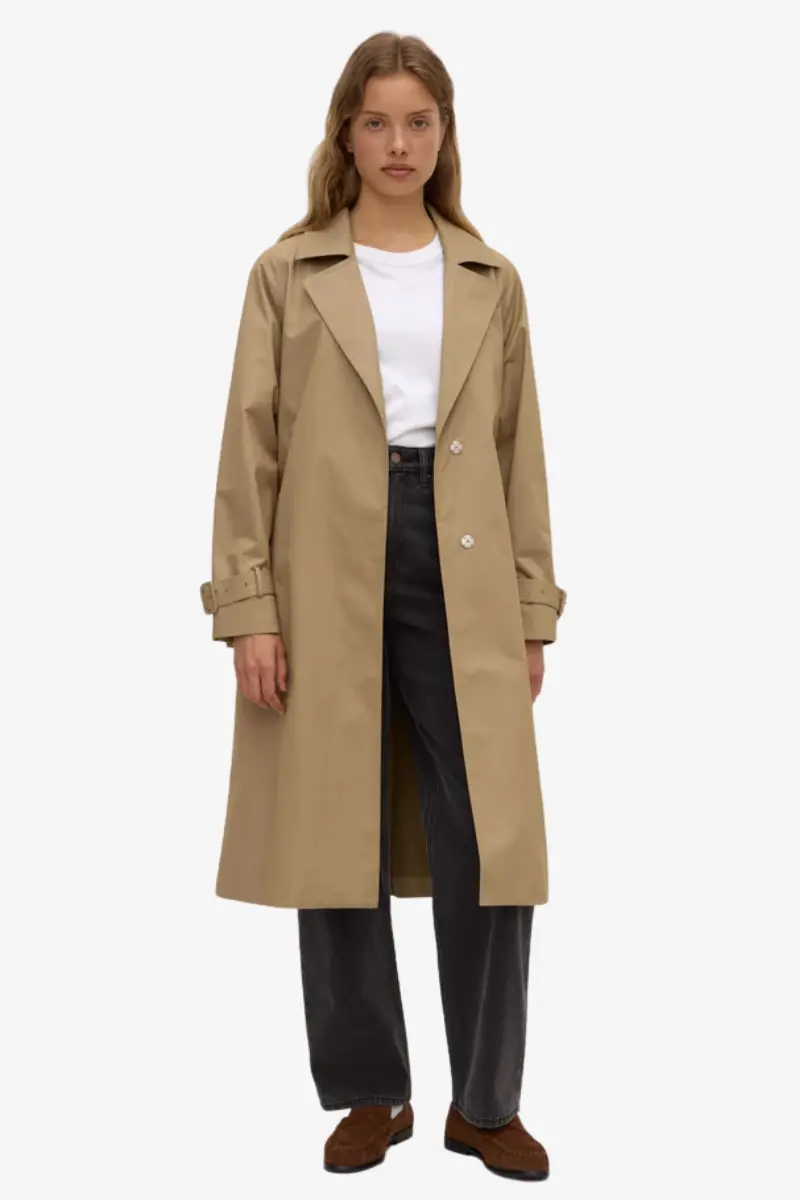 Assembly Label - Kallina Trench Coat - Cement 1