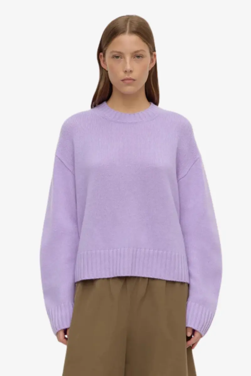 Assembly Label - Laurie Cashmere Knit - Mauve 1