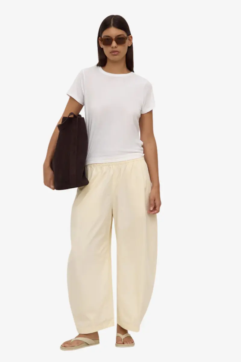 Assembly Label - Lola Barrel Pant - Butter 1