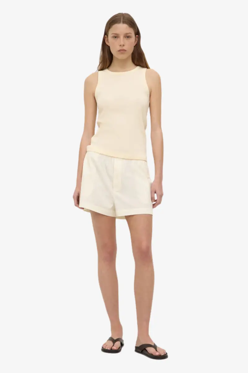 Assembly Label - Nika Rib Tank - Butter 1