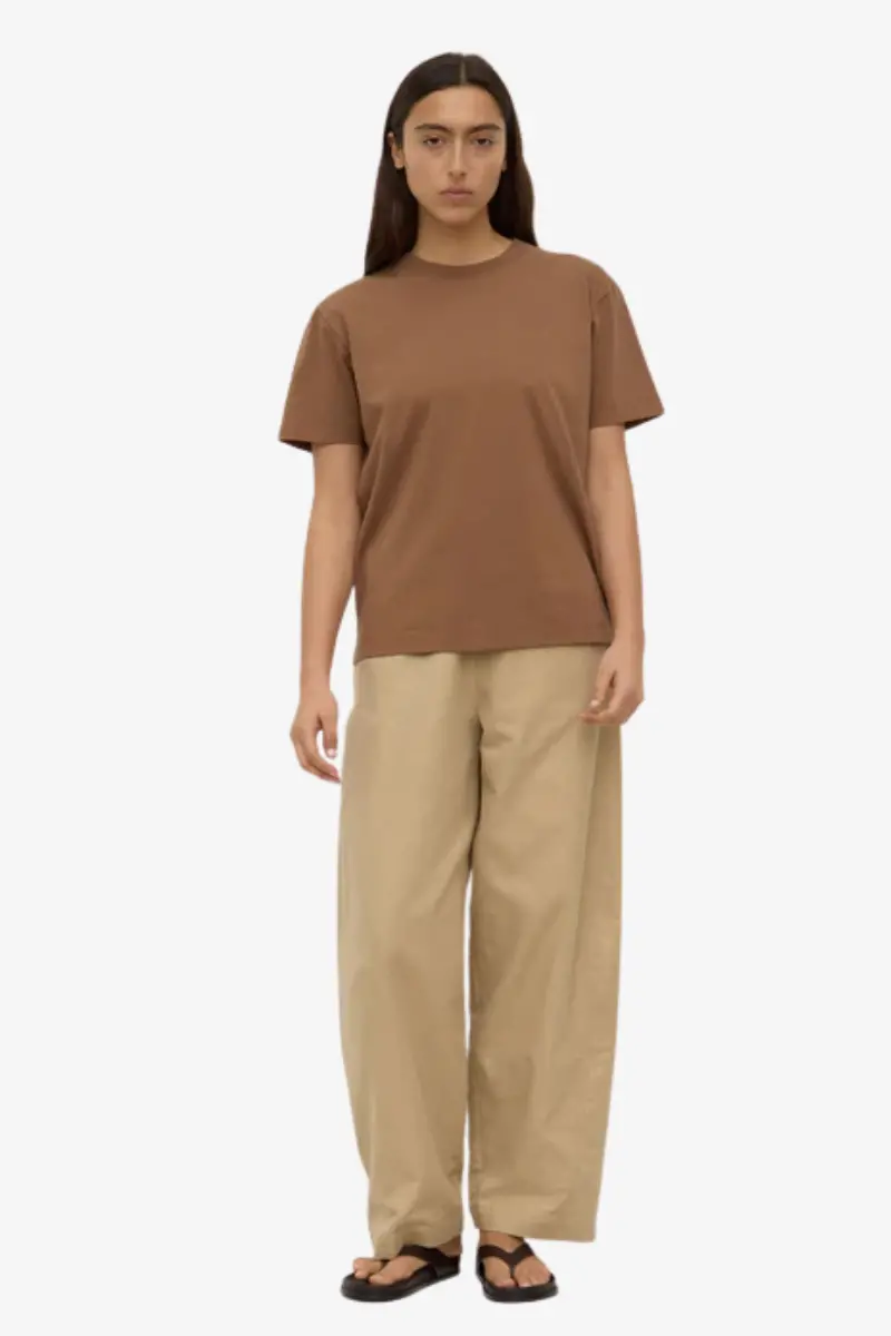 Assembly Label - Organic Base Tee - Bronze 1