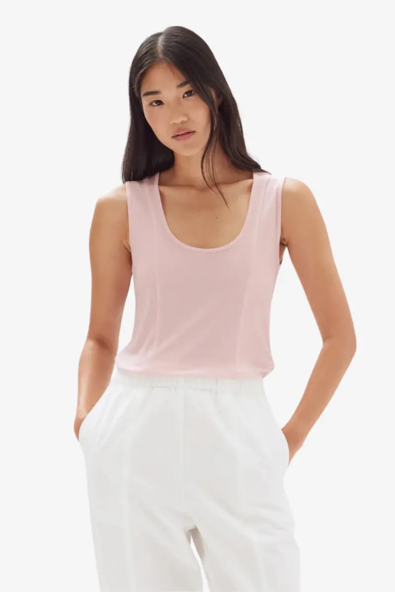 Assembly Label - Penelope Jersey Tank - Pomello 1