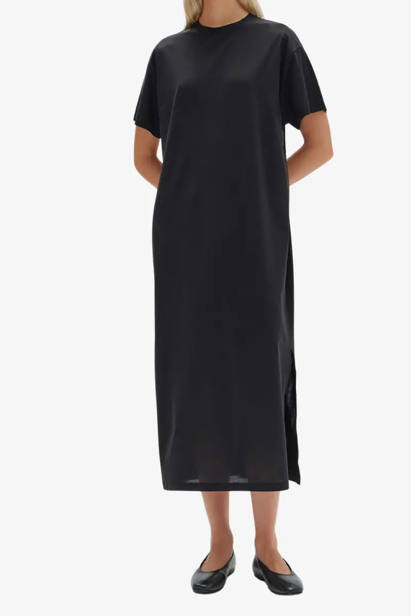 Assembly Label - Silk Blend Dress - Black 1