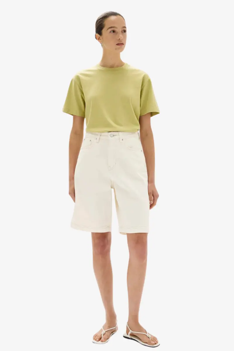 Assembly Label- Organic Base Tee - Pear 1