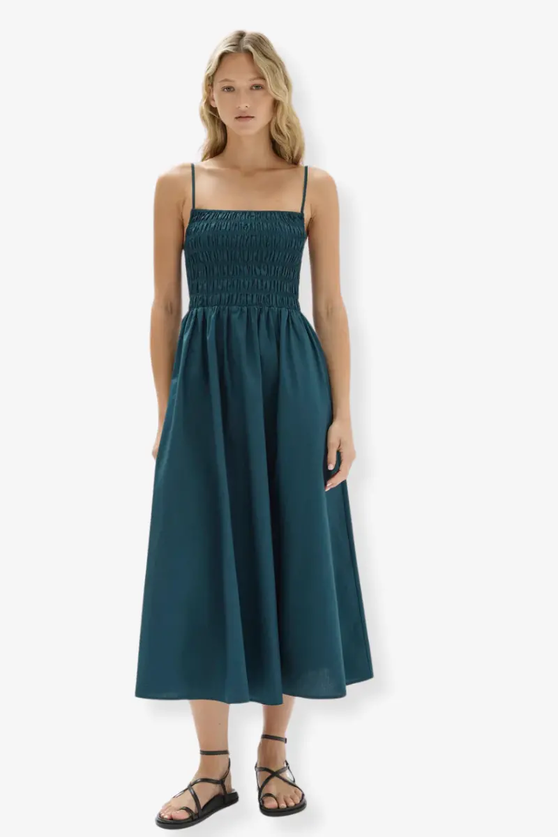 Assembly Label - Aubrey Rouched Dress - Atlas 1
