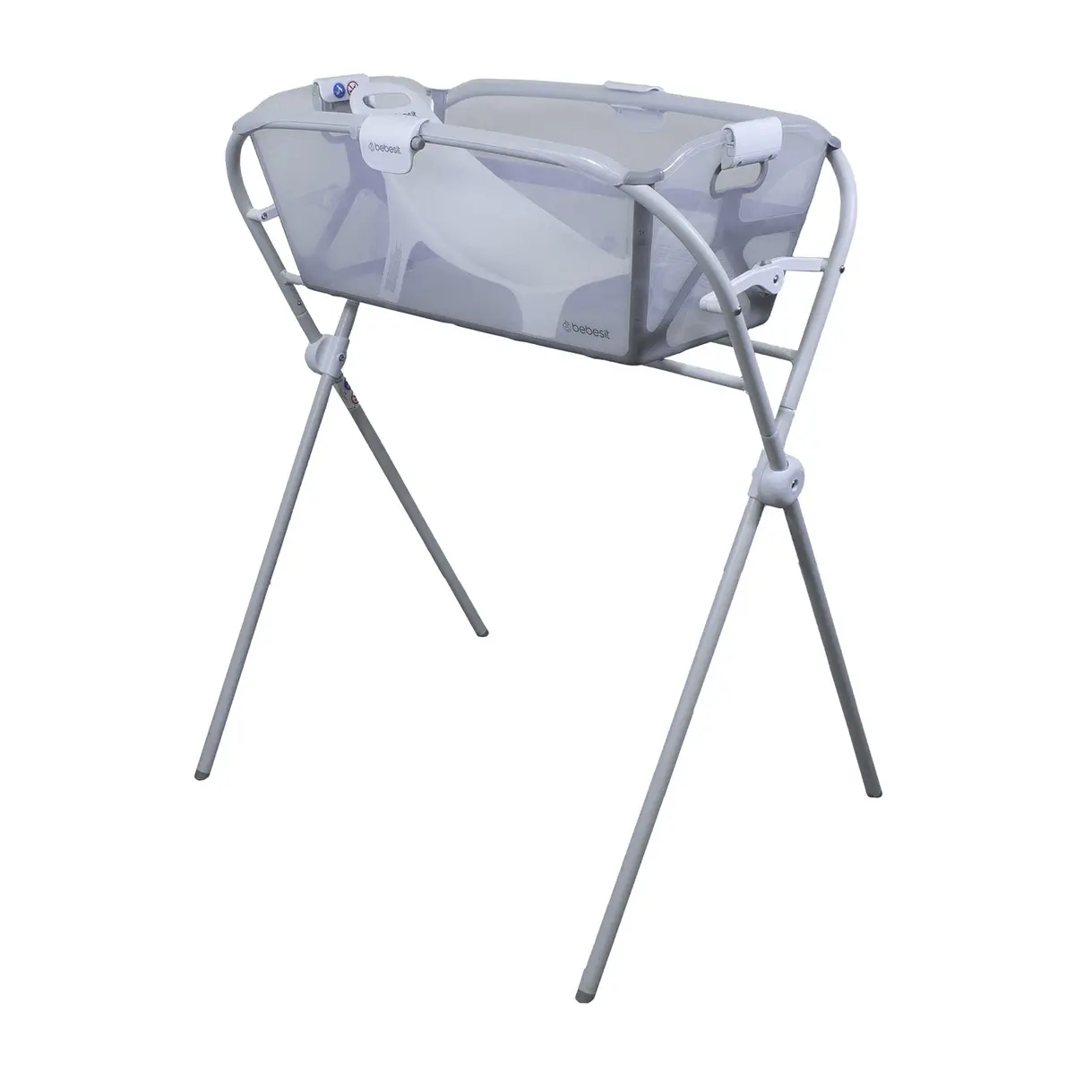Bañera Flexi 3 En 1 Plegable + Soporte De Bebesit 1
