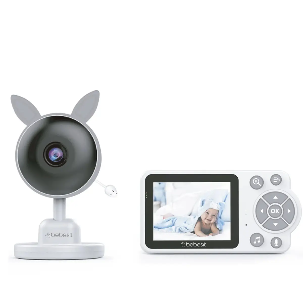 Monitor Camara Smartguard 2.0 4X Zoom Con Ruido Blanco, Bebesit 1
