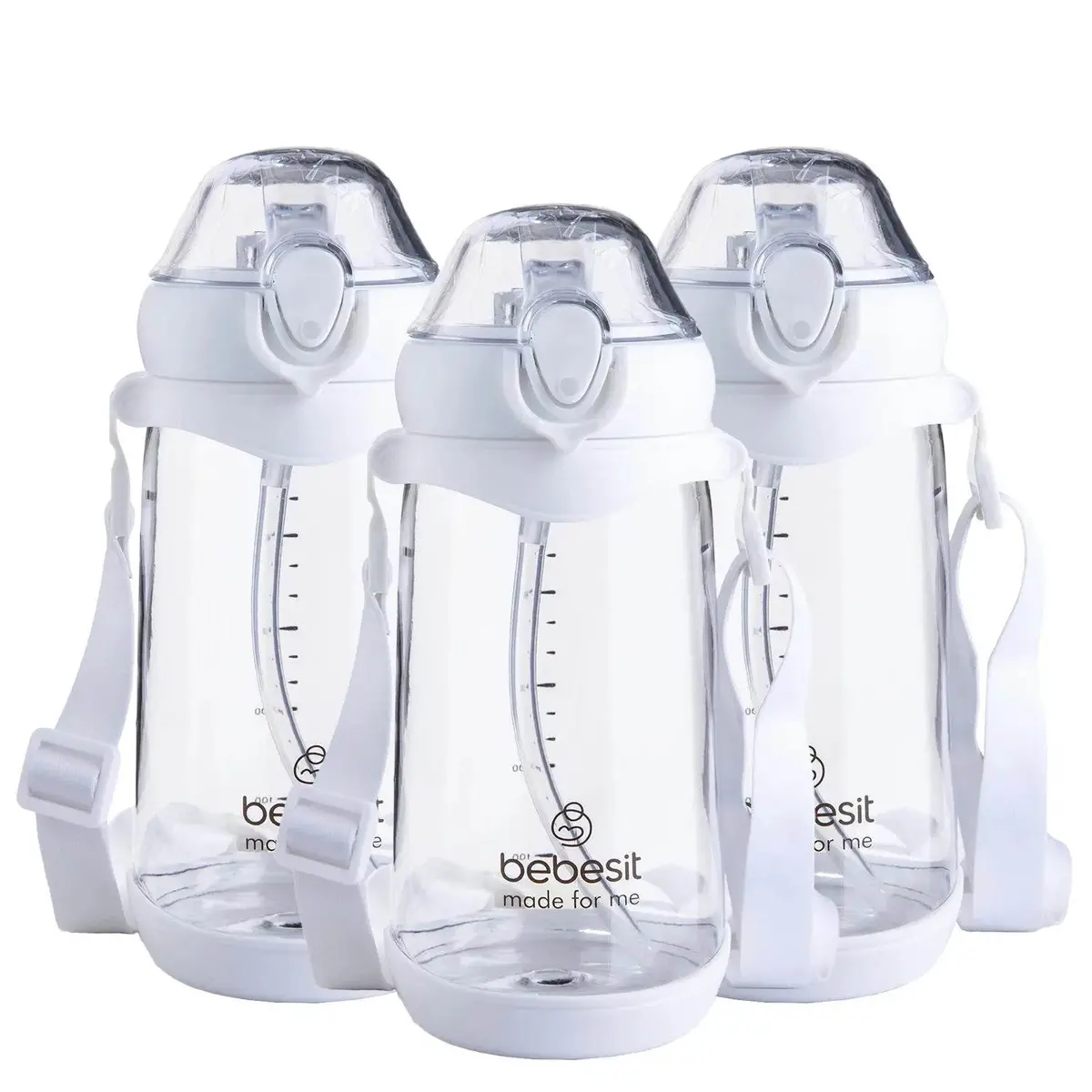 Vaso De Entrenamiento Pack X 3 600Ml Antiderrame 12M+, Bebesit 1
