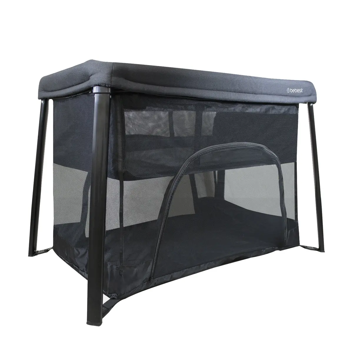 Cuna Corral 3 En 1 Eclipse Safe & Sleep Negro, Bebesit 1