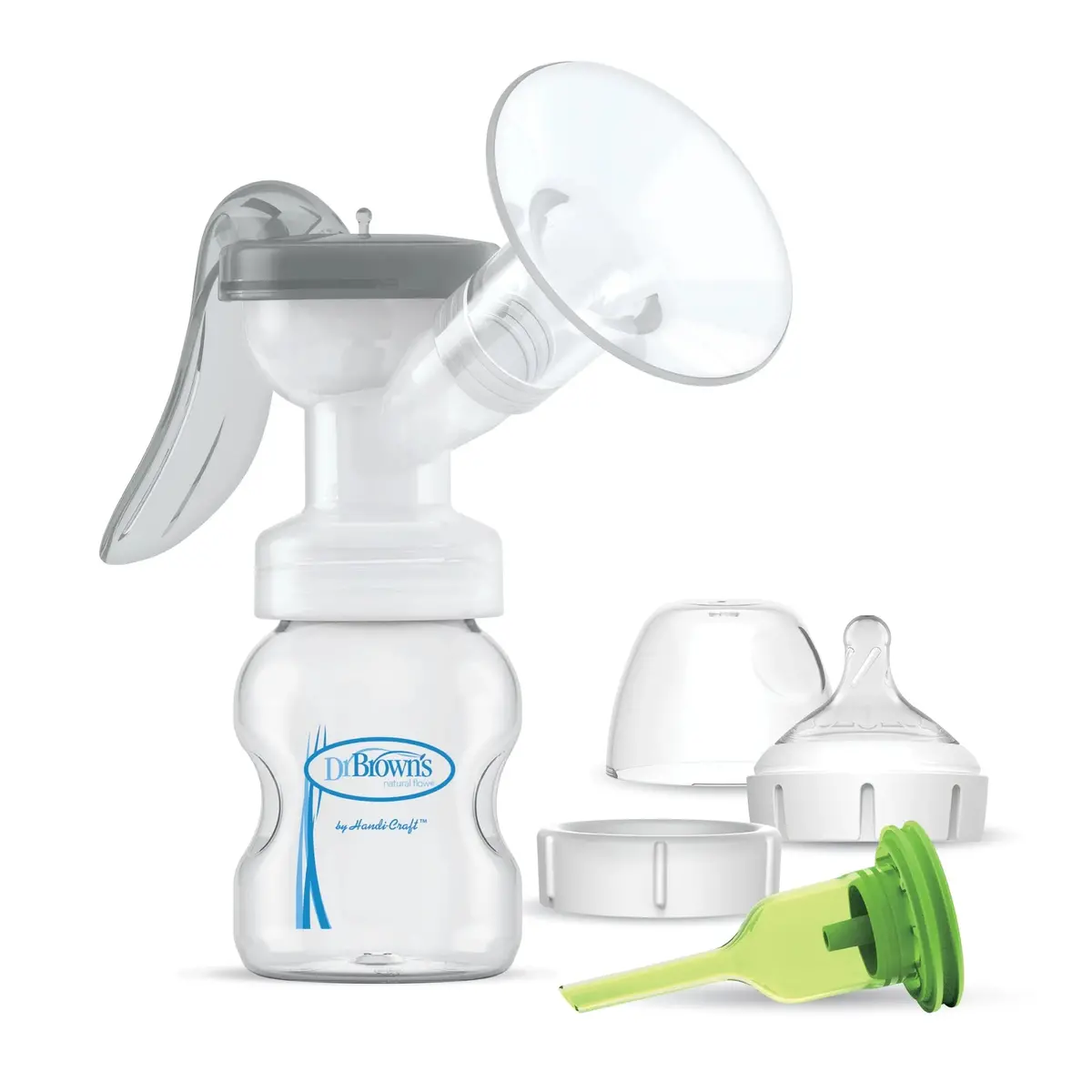 Extractor De Leche Manual Con Copa De Silicona Softshape™, Dr.Brown's 1
