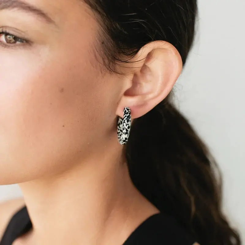 Sophie - Baby Bold Hoops - Spots For Life 1
