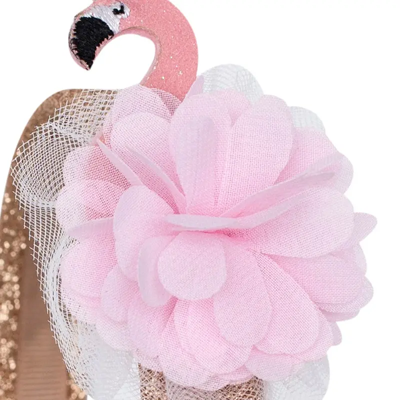 Billy Loves Audrey - Flamingo Alice Band 2