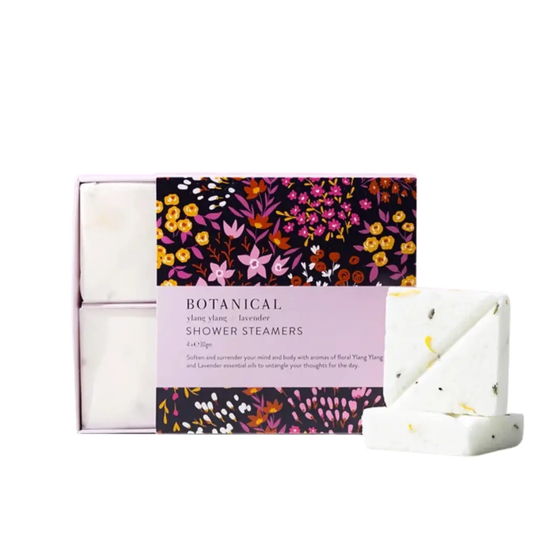 Botanical - Shower Steamer 4 Pack - Ylang Ylang + Lavender 1