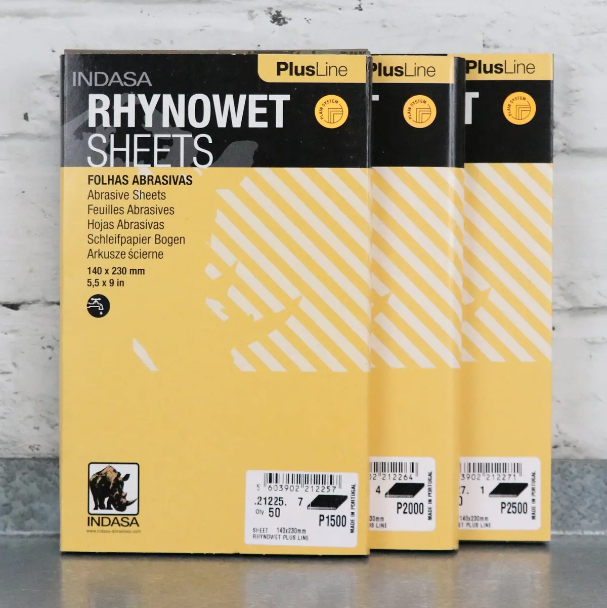 Indasa Rhynowet Plus Wet & Dry Abrasive Sheets, 140X230mm (Pack Of 50) 1