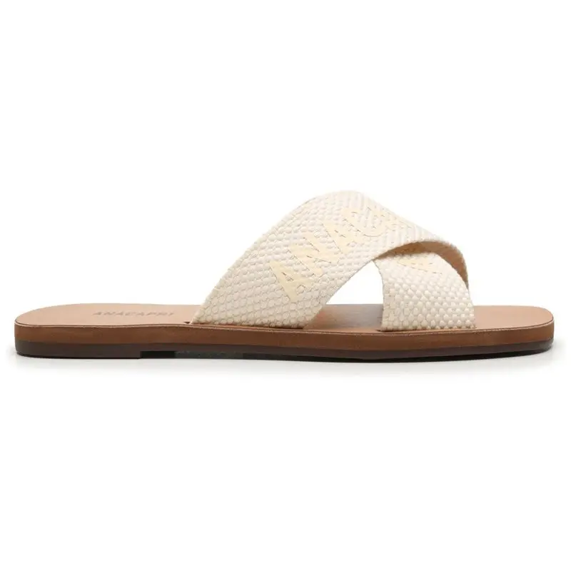 Anacapri - Canvas Cross Slides - Bone Logo 1