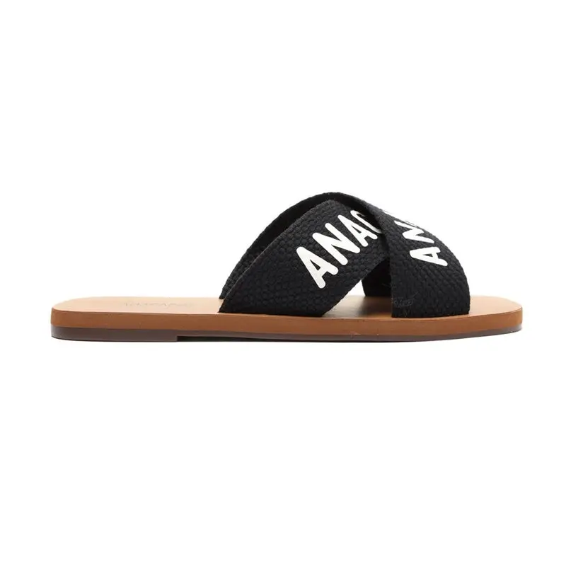 Anacapri - Canvas Cross Slides - Black Logo 1