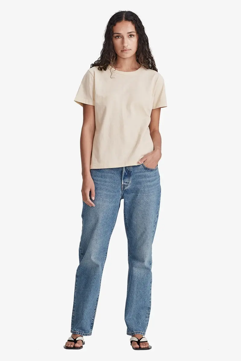 Commoners - Organic Cotton Classic Tee - Cashew 1