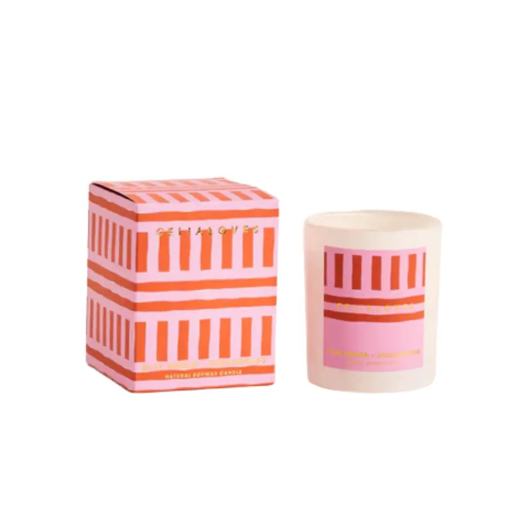 Celia Loves - Blue Amber + Cedarwood Candle 1