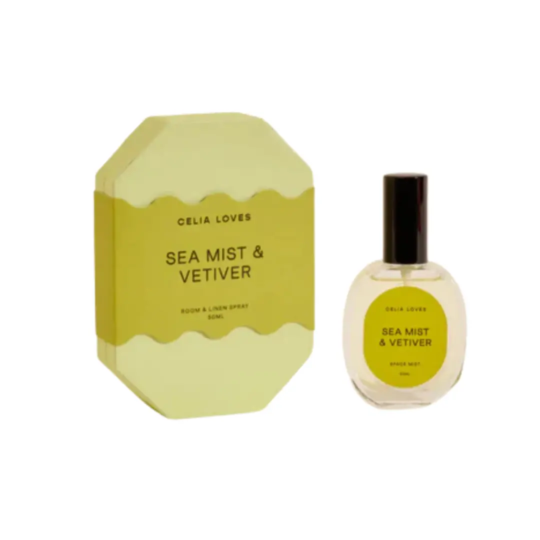 Celia Loves - Sea Mist + Vetiver Room Spray 1