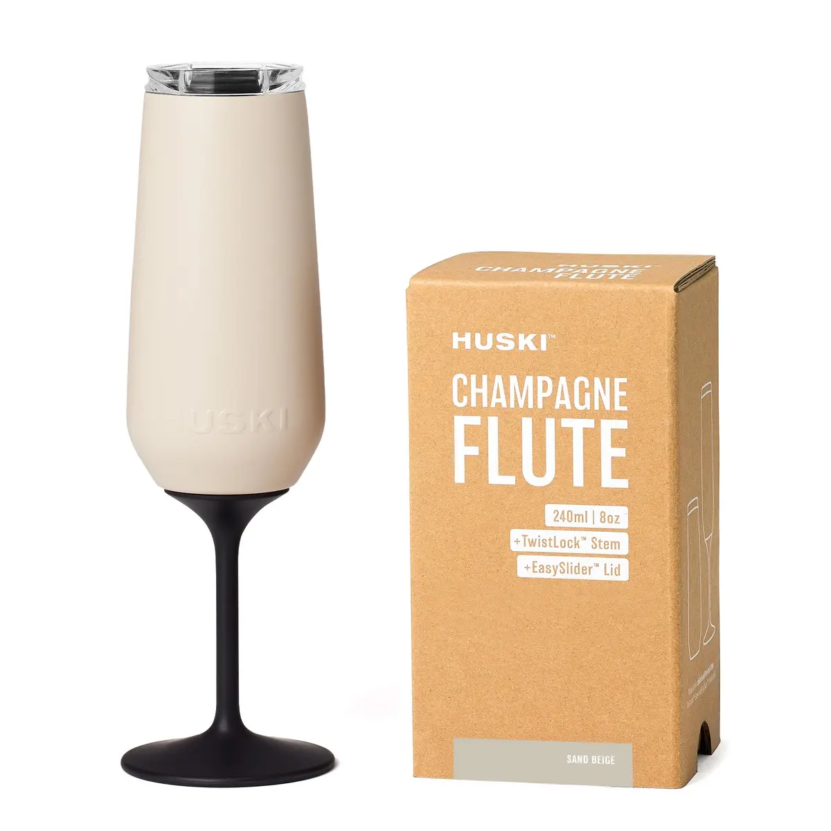 Huski - Champagne Flute - Sand Beige 1