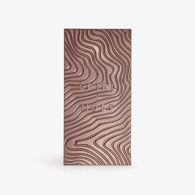 Shirl & Moss - Hazelnut, Orange, Sea Salt 52% Dark Chocolate Bar 2