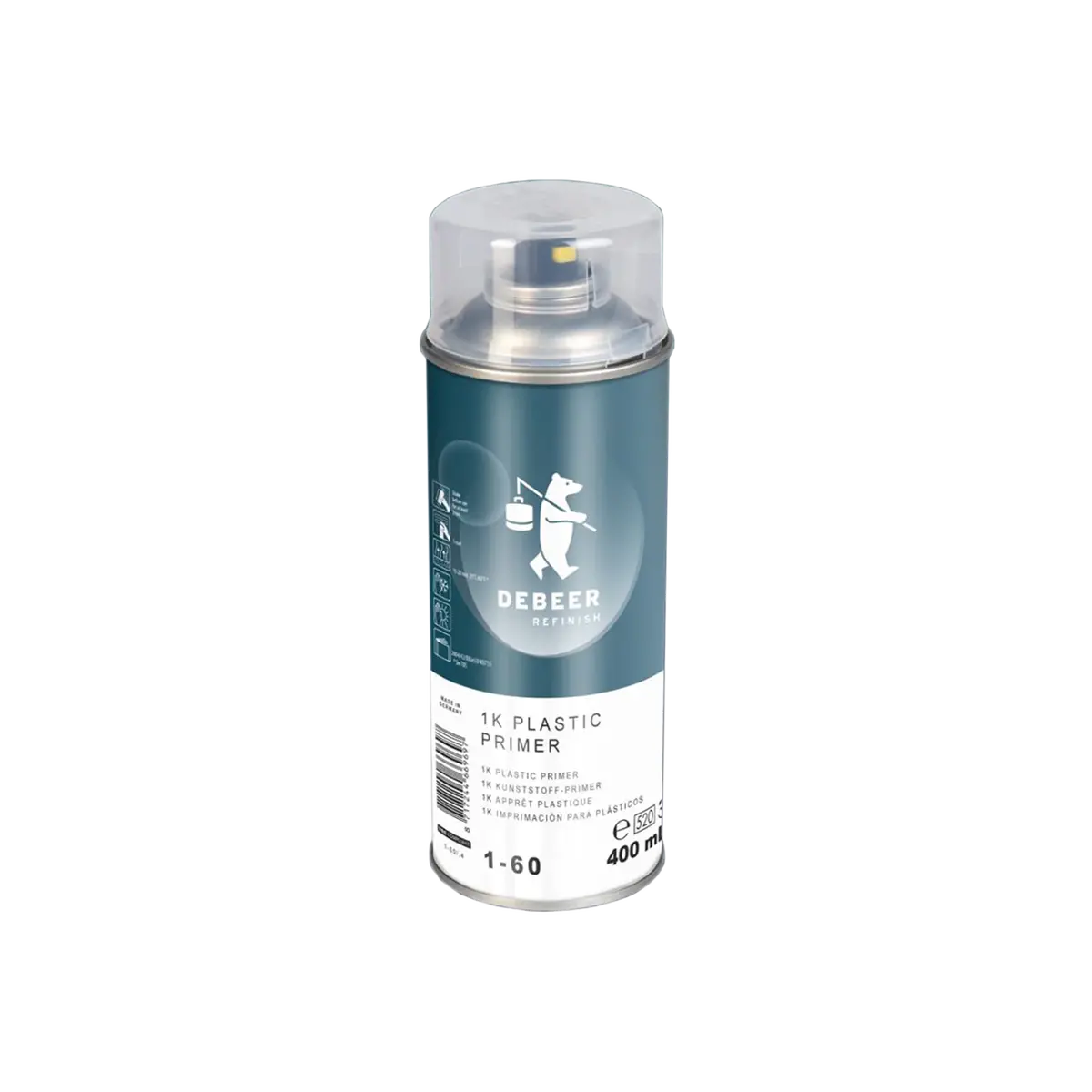 Debeer 1K Plastic Primer (400Ml) 1