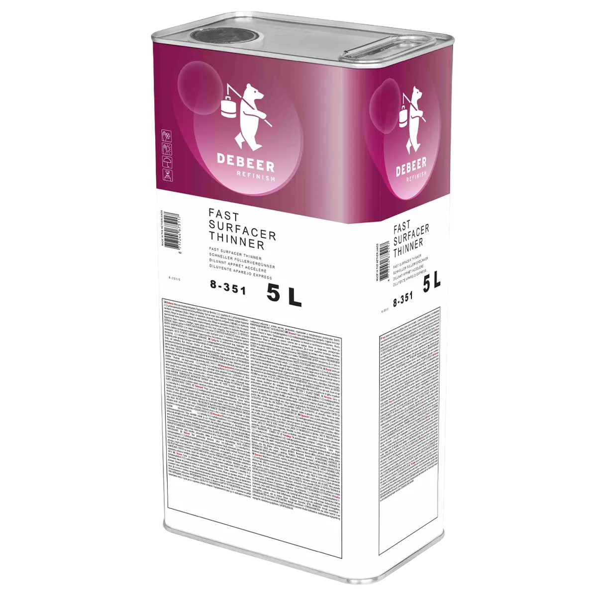 Debeer Fast Surfacer Thinner (5 Litres) 1