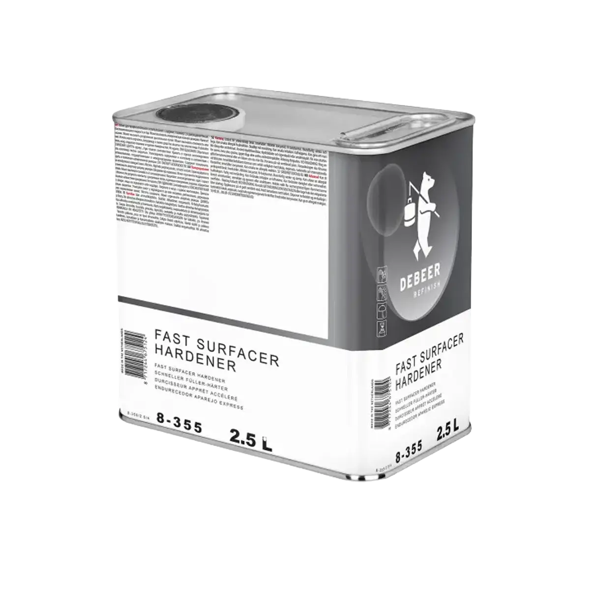 Debeer Fast Surfacer Hardener (2.5 Litres) 1