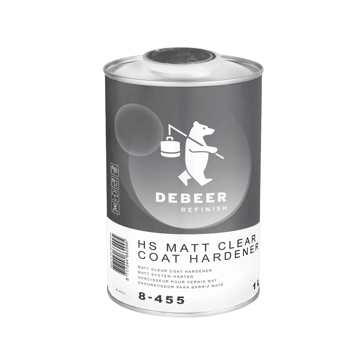 Debeer Hs Matt Clear Coat Hardener (1 Litre) 1