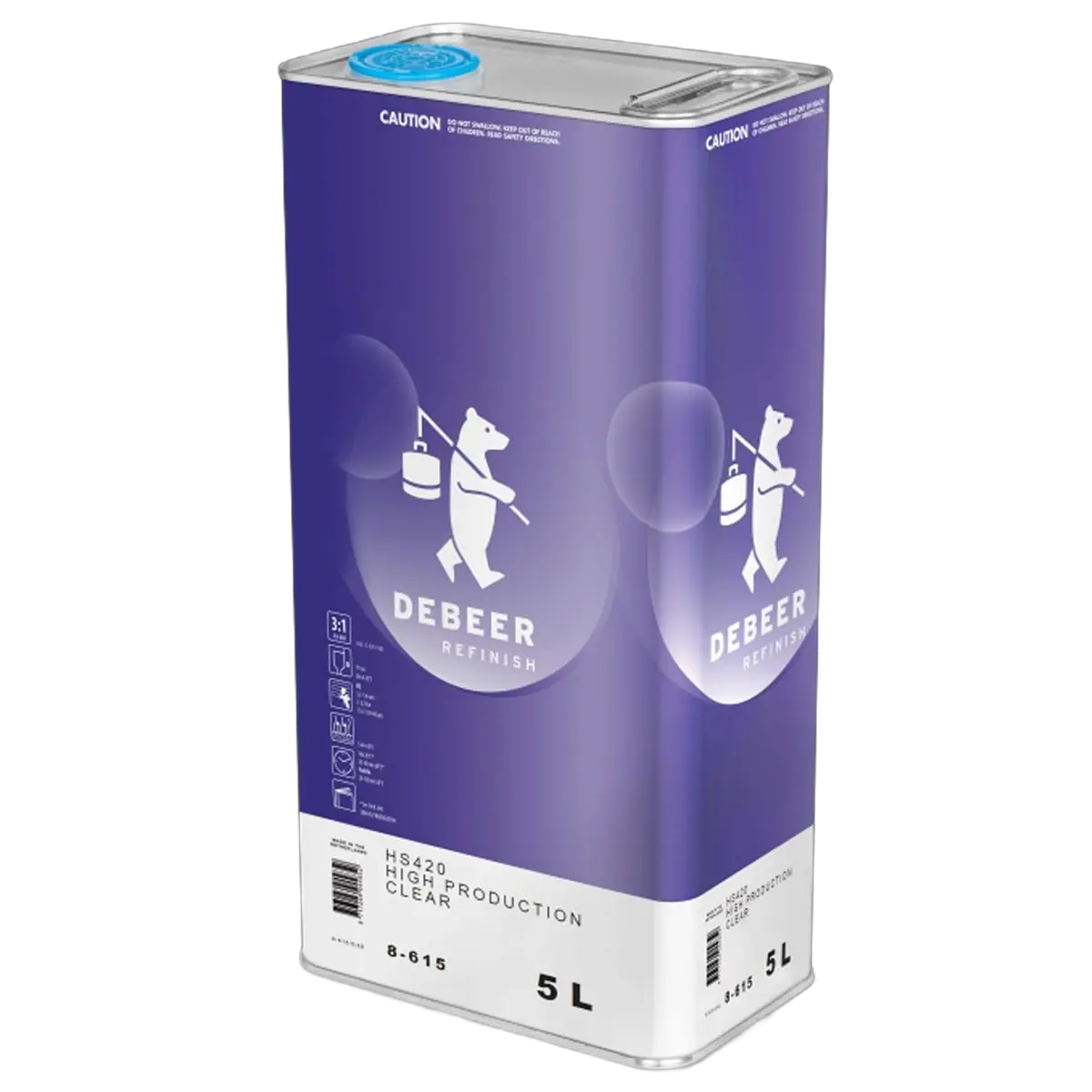 Debeer Hs420 High Production Clear (5 Litres) 1