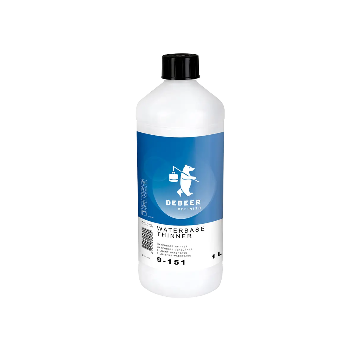 Debeer Waterbase 900 Series Thinner (1 Litre) 1