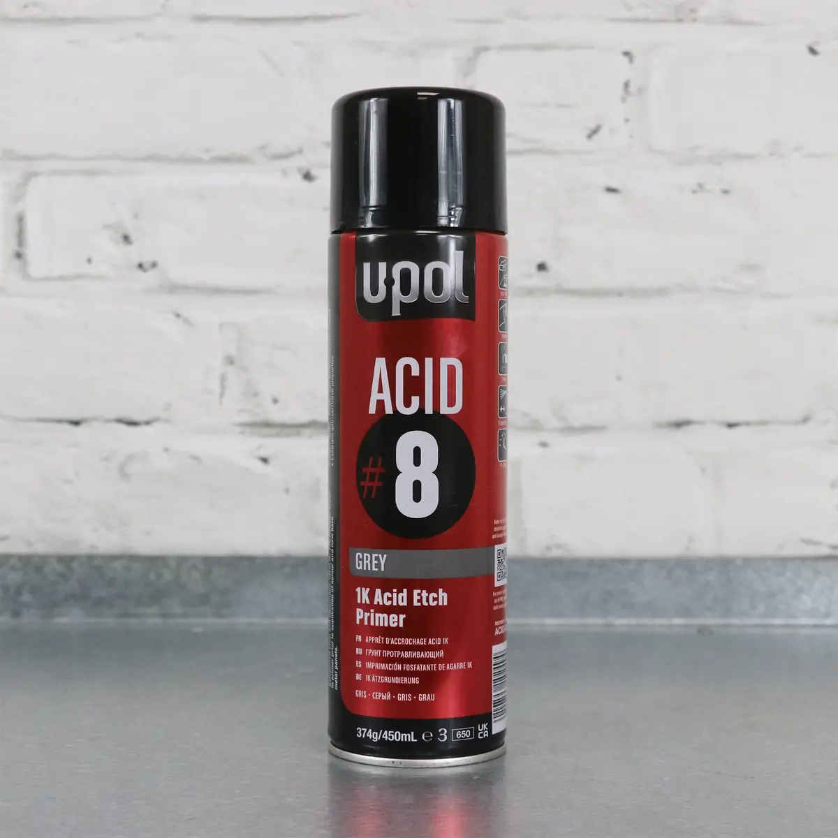 U-Pol Acid #8 1K Acid Etch Primer Aerosol 1