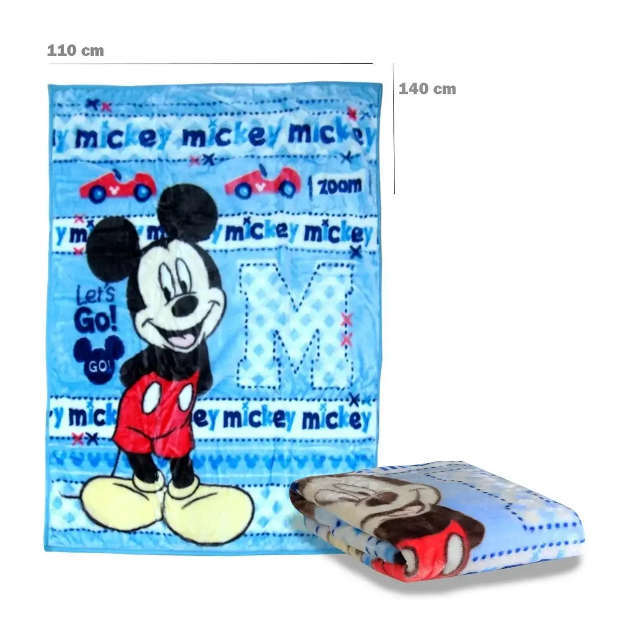 Cobertor Cuna Mickey Celeste, Disney 1