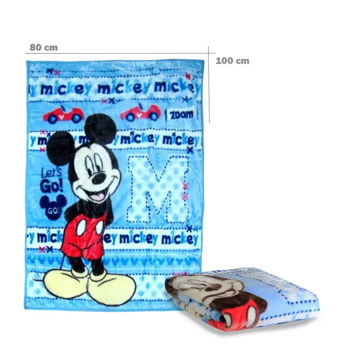 Frazada Mickey Celeste, Disney 1