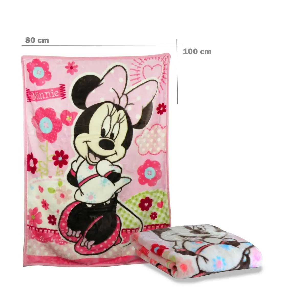 Frazada Minnie Rosada, Bebesit 1