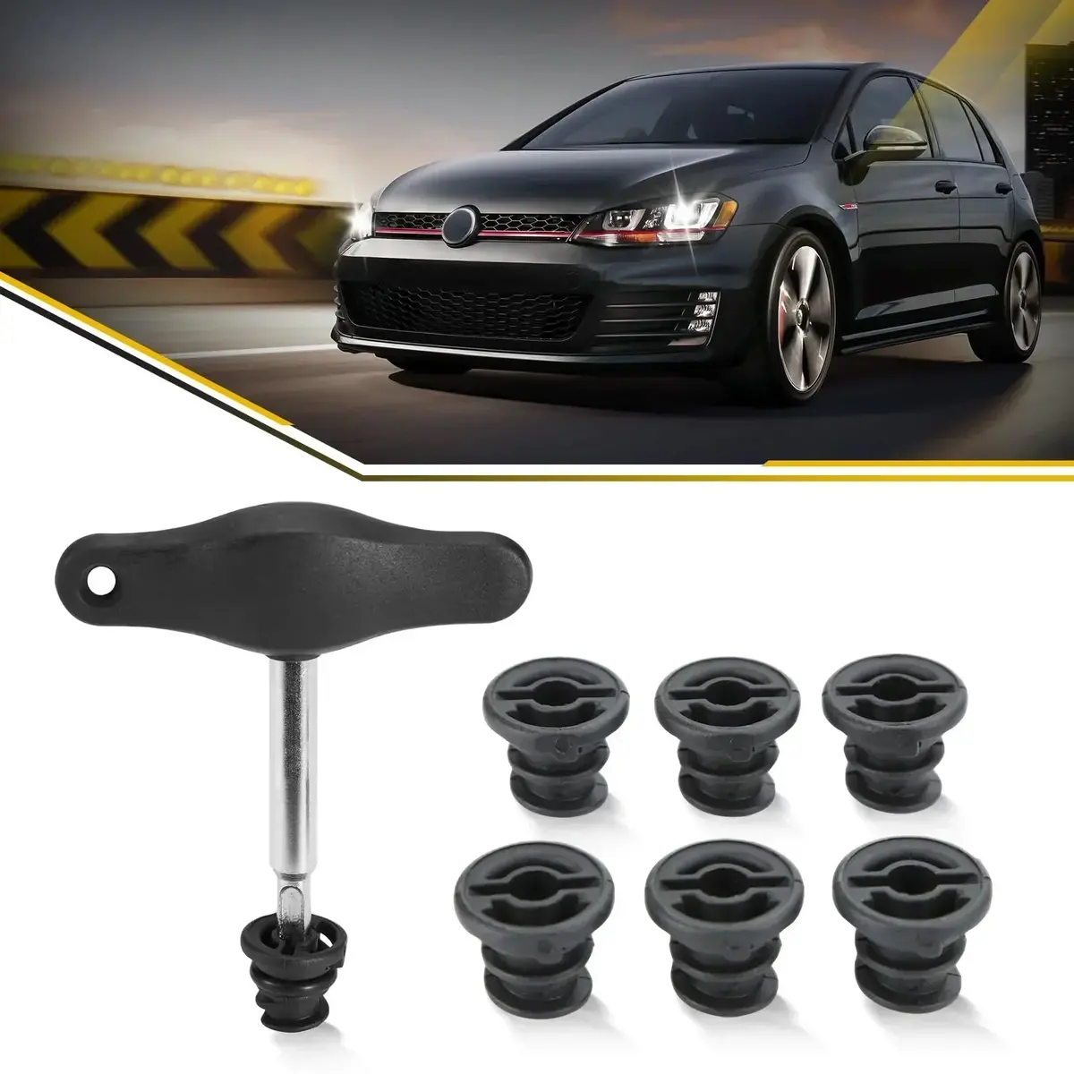 Us 1 Set Car Engine Oil Drain Plug With Install Tool  06L103801 1