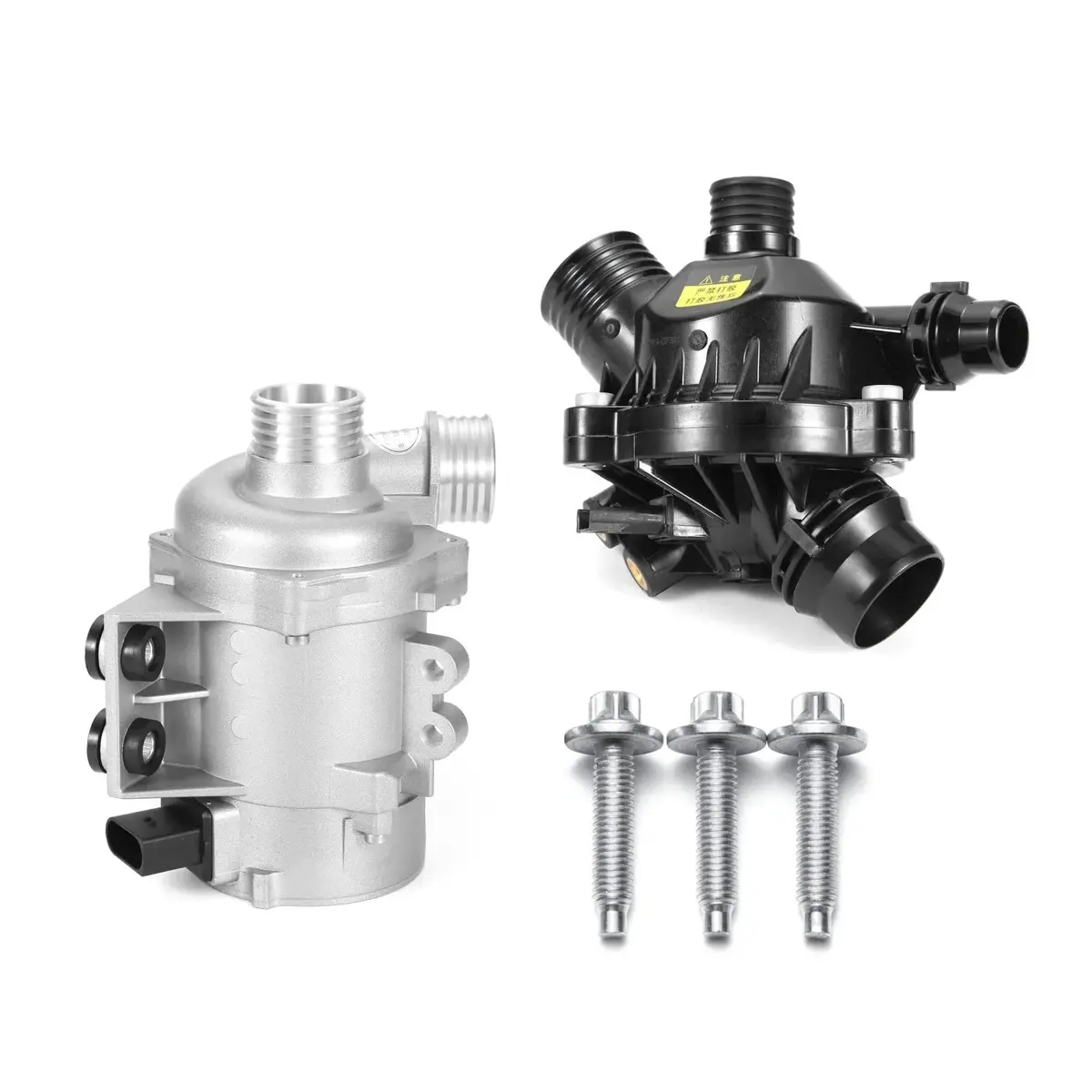 11537549476+11517586925+11510392553 Electric Engine Water Pump & Thermostat With Bolt 1