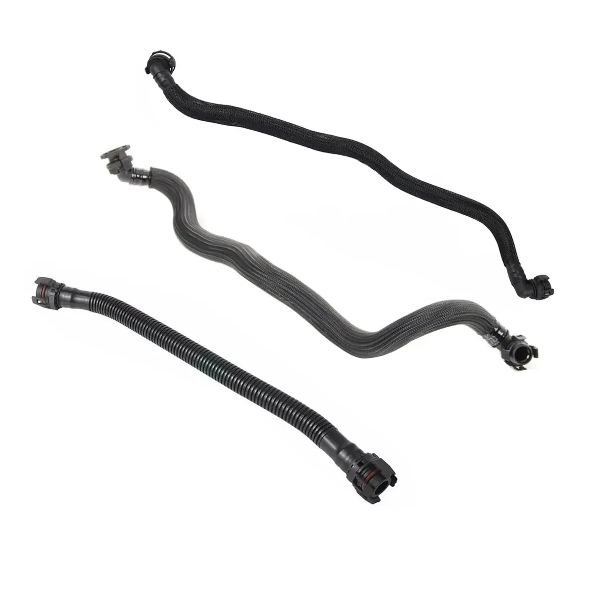 11157589989 + 11157589992 + 11157595188 Crankcase Breather Vent Pipe Hoses 1