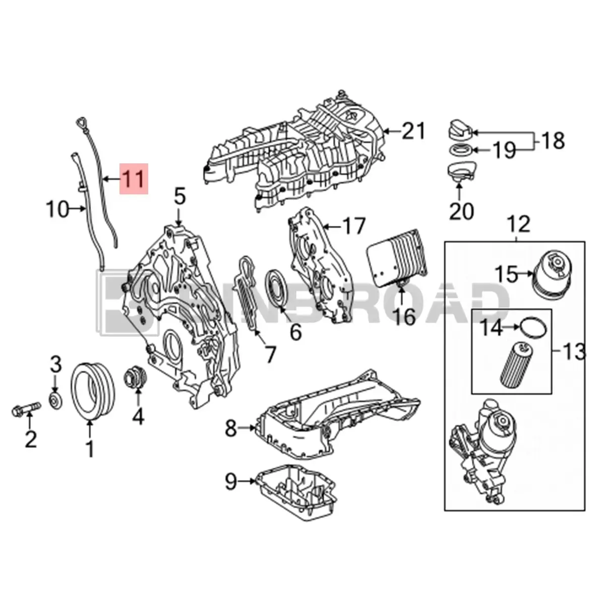 2780101172 A2780101172 Engine Oil Fluid Dipstick 1
