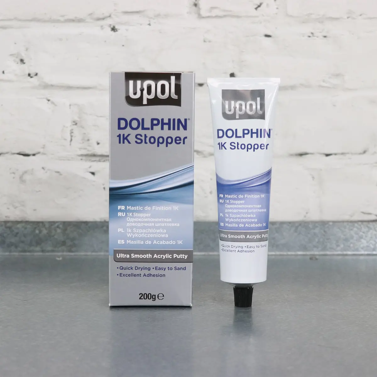 U-Pol Dolphin 1K Stopper Ultra Smooth Acrylic Putty (200G) 1