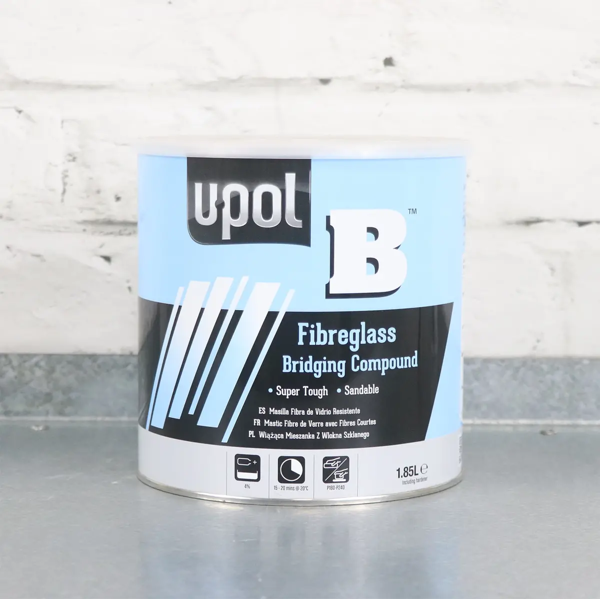 U-Pol B Glass Fibre Bridging Compound (1.85L) 1
