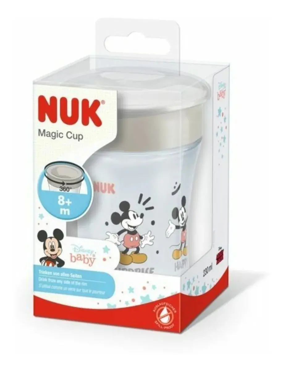 Vaso Mágico Nuk Disney 230 Ml 8 M Minnie Mickey 1