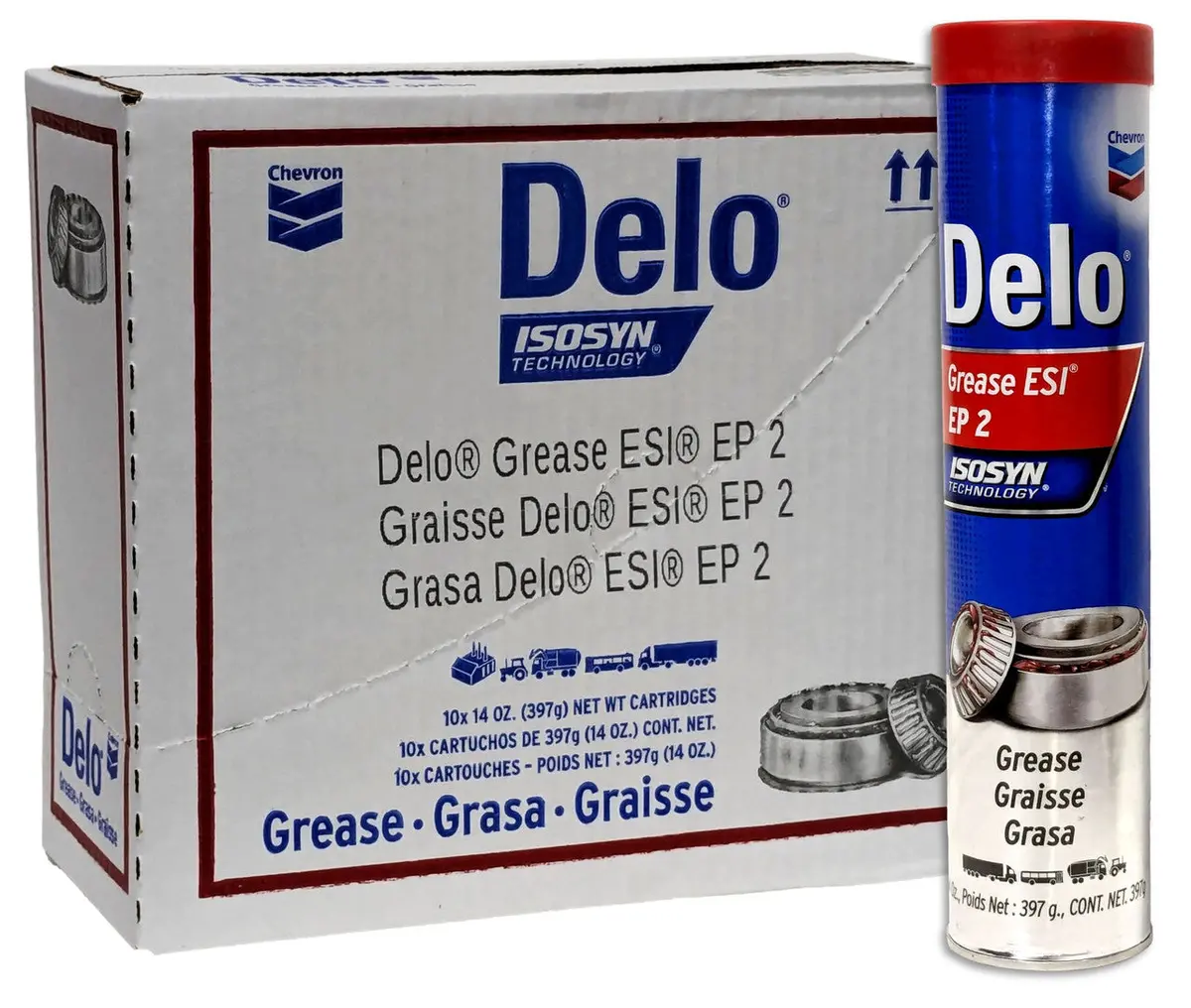 Chevron Delo Grease Esi Ep 2 (10 Pack) 1