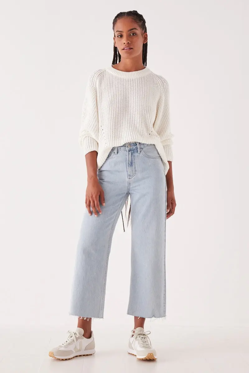 Assembly Label - Dyan Knit - Antique White 1