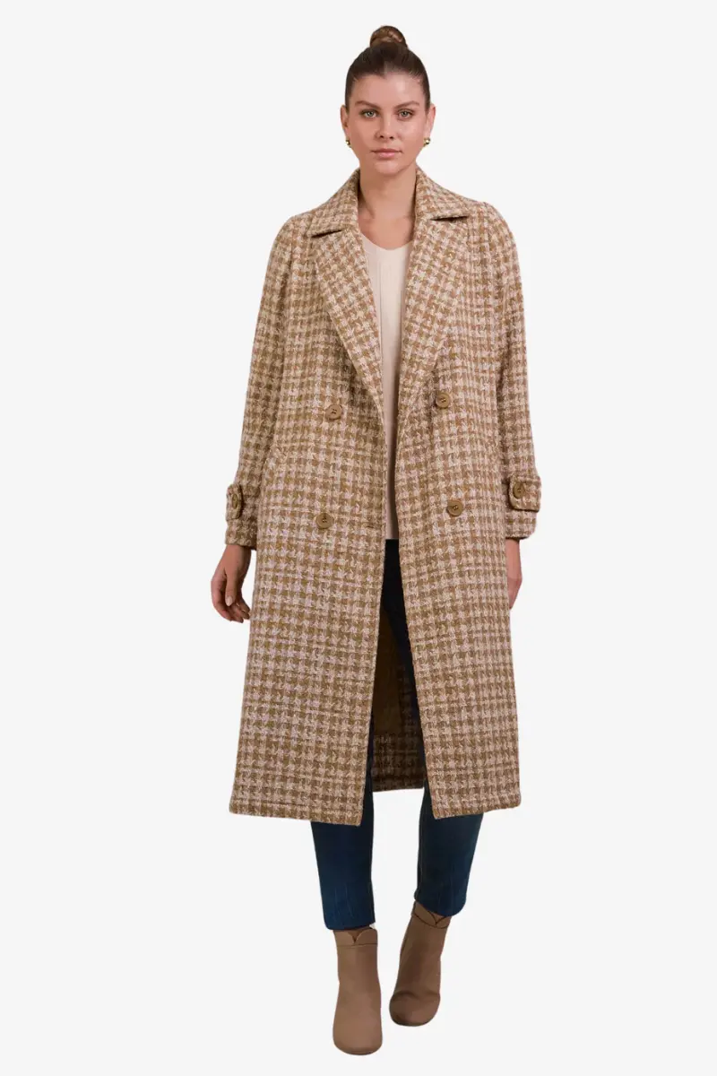 Eb & Ive - Aman Coat -Tobacco 1