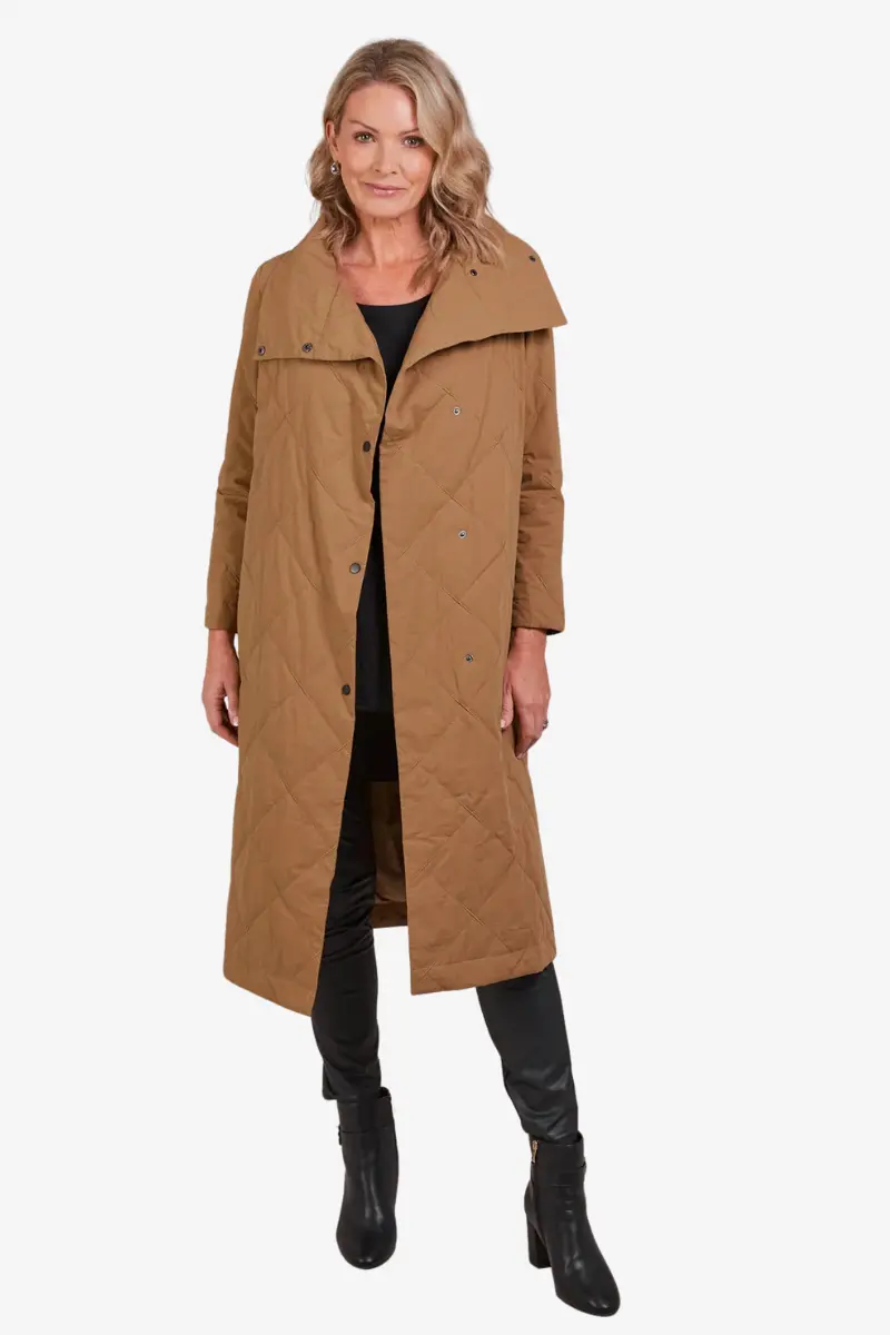 Eb & Ive - Argo Coat - Hazel 1