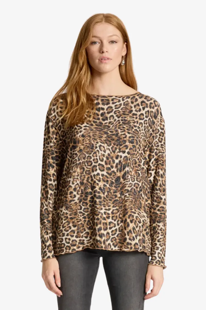 Eb & Ive - Aria Long Sleeve Top - Nomad 1