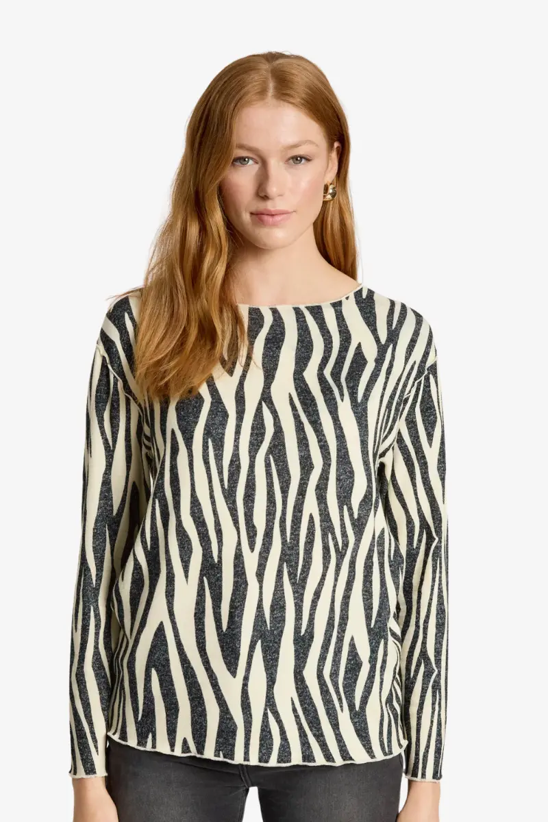 Eb & Ive - Aria Long Sleeve Top - Savanna 1