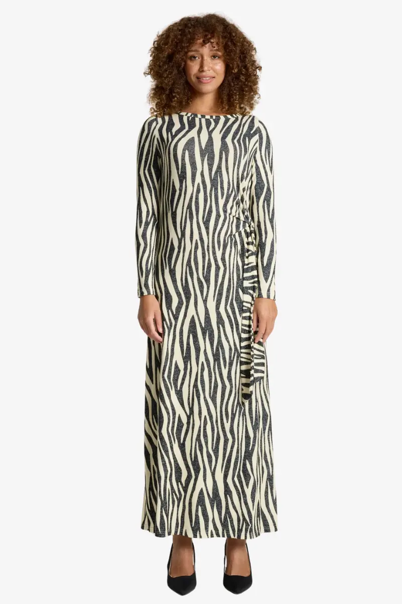 Eb & Ive -  Aria Maxi Tie Dress - Savanna 1